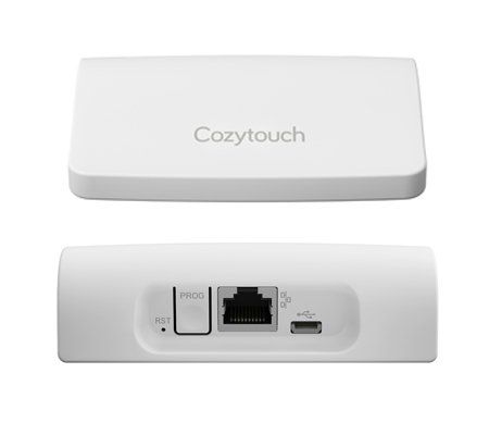 Cozytouch face dos branchement